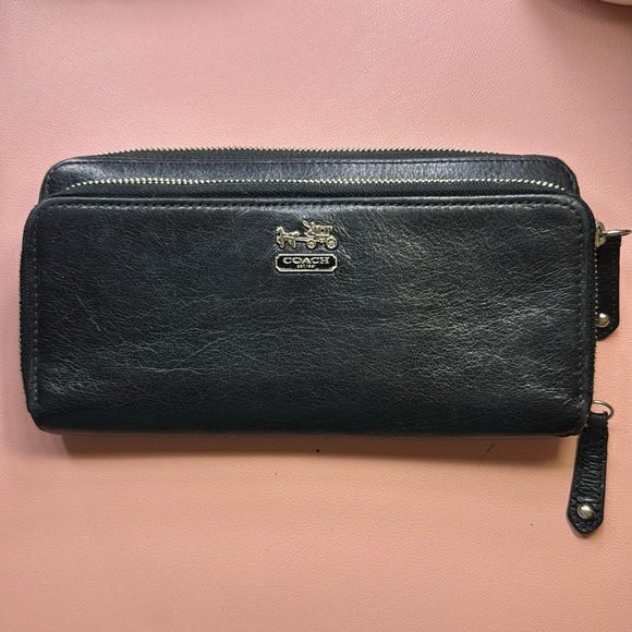 Coach Madison Double Accordion Zip Wallet - Picture 1 of 4